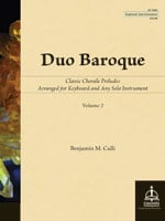 Duo Baroque #2 Any Solo Instrument and Keyboard BK/CD-ROM cover Thumbnail